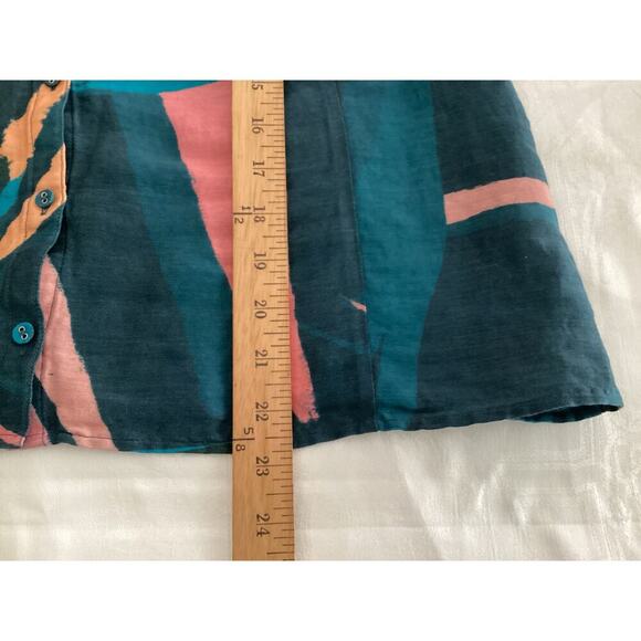 Vineyard vines Women's Flutter Sleeve Pintuck Top size L - Picture 6 of 6